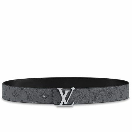 Louis Vuitton LV Initiales Reversible 40MM Belt In Monogram Eclipse Canvas M0285V