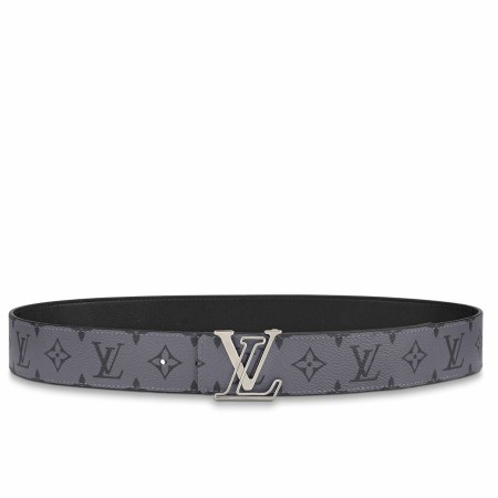 Louis Vuitton LV Line 40mm Reversible Belt In Monogram Eclipse Canvas M0373V