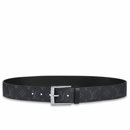 Louis Vuitton Downtown 40mm Belt In Monogram Eclipse Canvas M0375V
