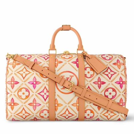 Louis Vuitton Keepall Bandouliere 45 Bag in Monogram Tiles Canvas M11251