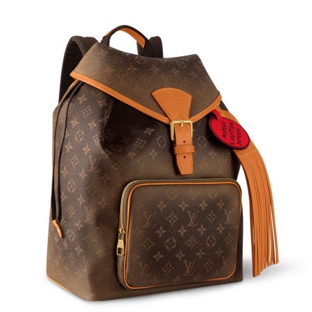 Louis Vuitton Montsouris Backpack in Monogram Dust Canvas M11540