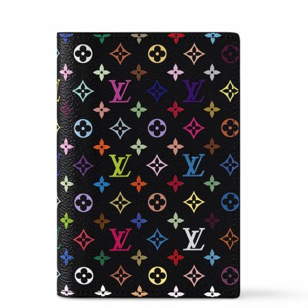 Louis Vuitton LV x TM Passport Cover in Monogram Multicolored Canvas M13414
