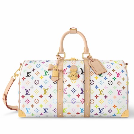 Louis Vuitton LV x TM Keepall Bandouliere 45 Bag in Monogram Multicolored Canvas M13742