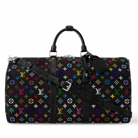Louis Vuitton LV x TM Keepall Bandouliere 50 in Monogram Multicolored Canvas M13745