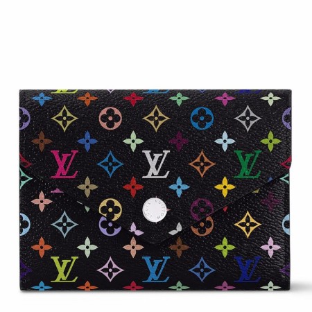 Louis Vuitton LV x TM Victorine Wallet in Monogram Multicolored Canvas M14163