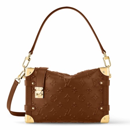 Louis Vuitton Side Trunk Bag In Monogram-debossed Calfskin M21741