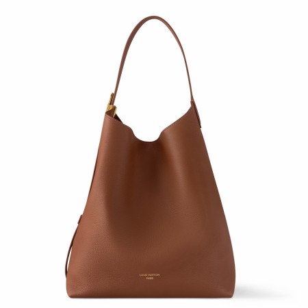 Louis Vuitton Low Key Hobo MM Bag in Brown Leather M24974