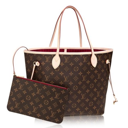 Louis Vuitton Neverfull MM Bag In Monogram Canvas M40996