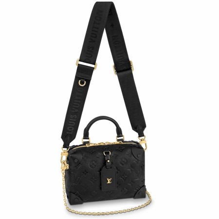 Louis Vuitton Petite Malle Souple Bag In Monogram Empreinte Leather M45393