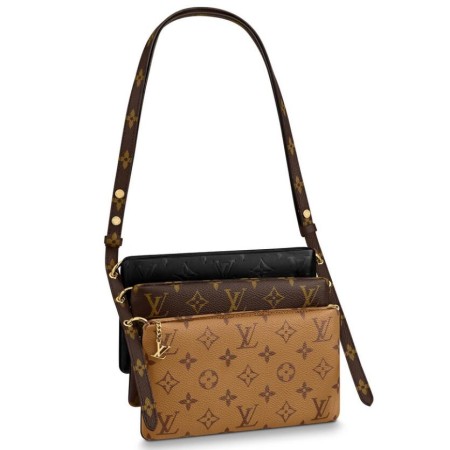 Louis Vuitton LV3 Pouch In Monogram Reverse Canvas M45412