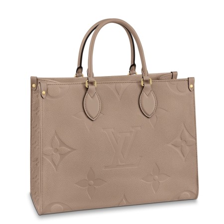 Louis Vuitton OnTheGo MM Bag In Monogram Empreinte Leather M45607