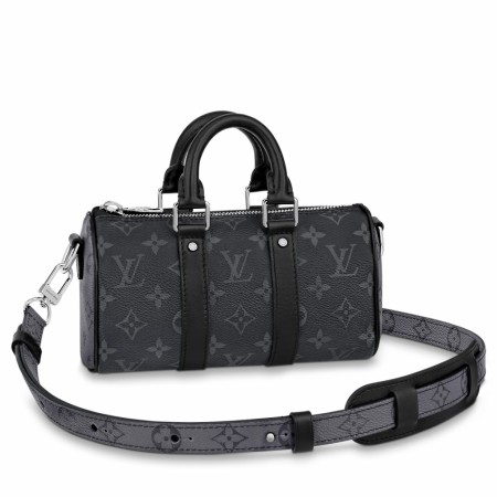 Louis Vuitton Keepall XS Bag In Monogram Eclipse Canvas M45947