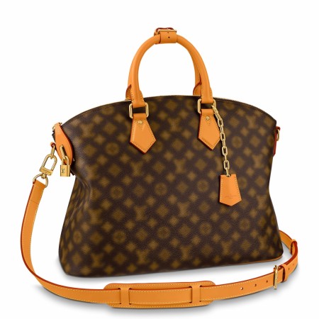 Louis Vuitton Lock It Tote In Blurry Monogram Canvas M46240