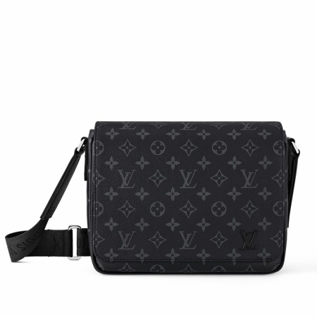Louis Vuitton District PM Bag in Monogram Eclipse Canvas M46255