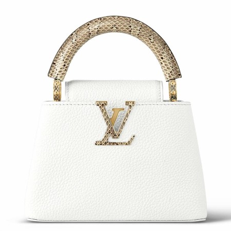 Louis Vuitton Capucines Mini Bag with Ayers Leather Handle M56399