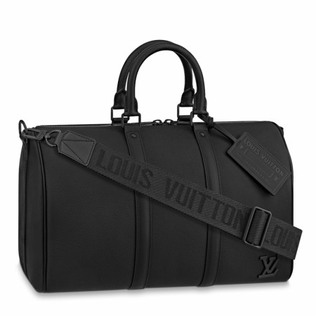 Louis Vuitton Keepall Bandouliere 40 Bag In Aerogram Leather M57088