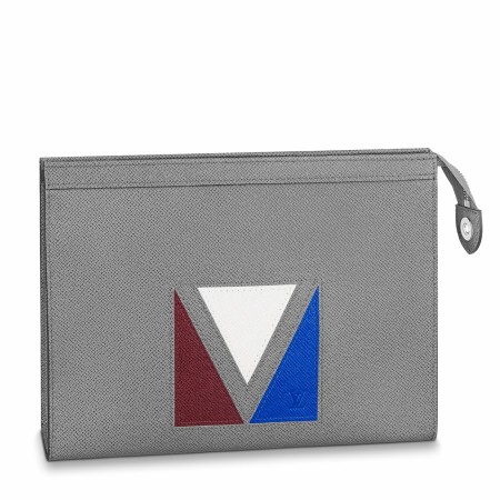 Louis Vuitton Pochette Voyage Taiga Leather M59147
