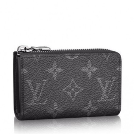 Louis Vuitton Car Key Case In Monogram Eclipse Canvas M64430