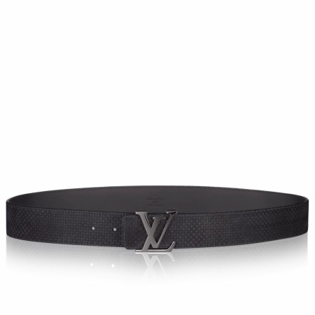 Louis Vuitton LV Initiales 40mm Belt In Damier Suede Leather M6875P