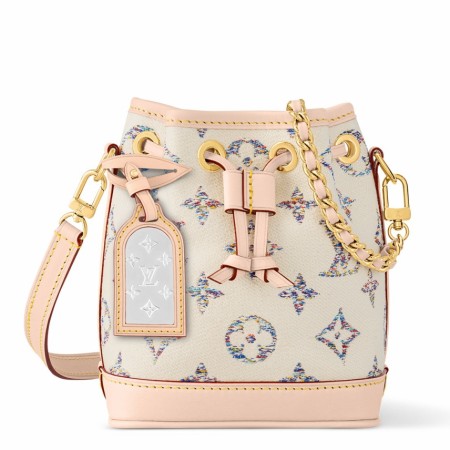 Louis Vuitton Nano Noe Bag in Monogram Fabric M83453