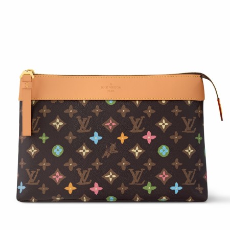 Louis Vuitton Pochette Voyage Souple in Monogram Craggy Canvas M83568