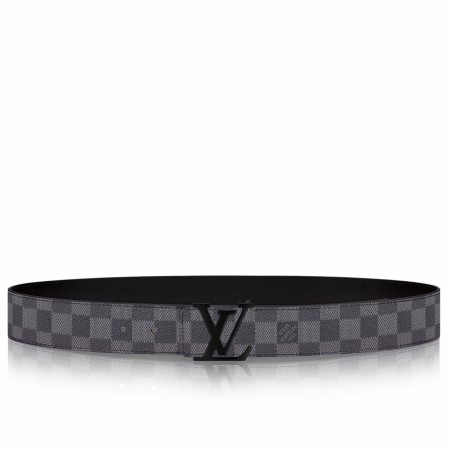 Louis Vuitton LV Initiales 40MM Belt In Damier Graphite Canvas M9808S