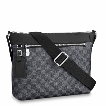 Louis Vuitton Mick PM Bag In Damier Graphite Canvas N40003