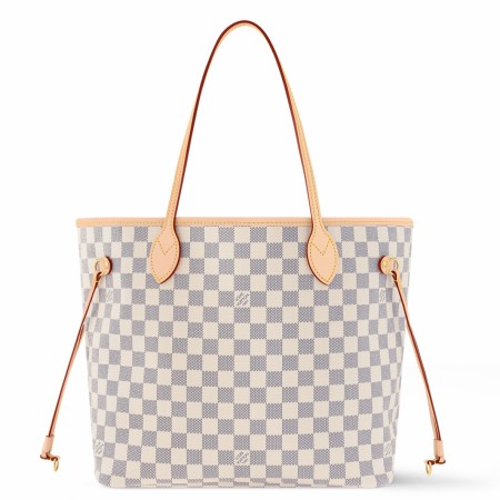 Louis Vuitton Neverfull MM Bag in Damier Azur Canvas N40603
