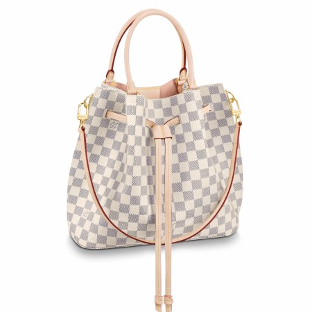Louis Vuitton Girolata Bag In Damier Azur Canvas N41579