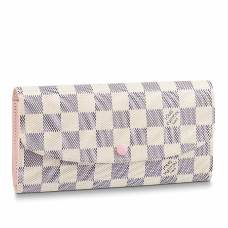 Louis Vuitton Emilie Wallet In Damier Azur Canvas N41625 