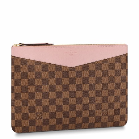 Louis Vuitton Daily Pouch In Damier Ebene Canvas N60261