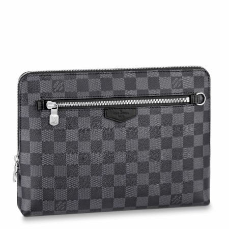 Louis Vuitton New Pouch In Damier Graphite Canvas N60417