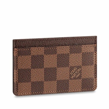 Louis Vuitton Card Holder In Demier Ebene Canvas N61722