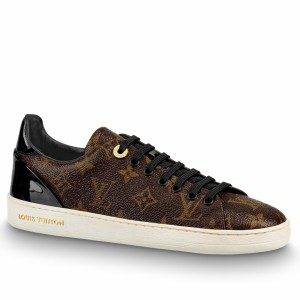 Louis Vuitton Men's Frontrow Sneakers In Monogram Canvas