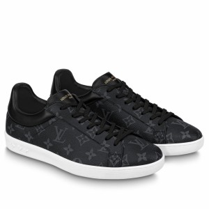 Louis Vuitton Men's Luxembourg Sneakers in Monogram Eclipse Canvas