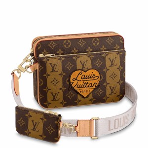 Louis Vuitton Trio Messenger Bag In Monogram Stripes Canvas M45965