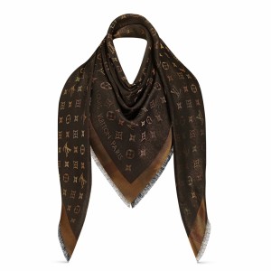 Louis Vuitton So Shine Monogram Shawl M71548