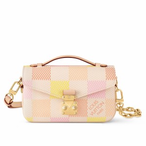 Louis Vuitton Pochette Metis East West Bag in Damier Giant Canvas N40749