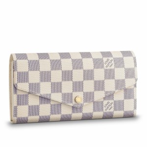 Louis Vuitton Sarah Wallet In Damier Azur Canvas N63208