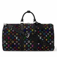 Louis Vuitton LV x TM Keepall Bandouliere 50 in Monogram Multicolored Canvas M13745