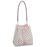 Louis Vuitton Neonoe MM Bag In Damier Azur Canvas N40152