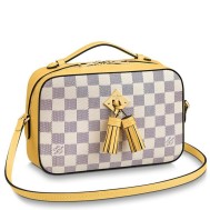 Louis Vuitton Saintonge Bag In Damier Azur Canvas N40154