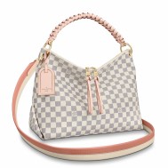 Louis Vuitton Beaubourg Hobo MM Bag In Damier Azur Canvas N40343