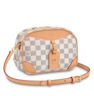 Louis Vuitton Mini Deauville Bag In Damier Azur Canvas N50048