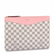 Louis Vuitton Daily Pouch In Damier Azur Canvas N60260