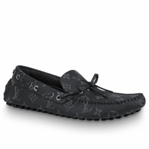 Louis Vuitton Arizona Moccasin In Monogram Eclipse Canvas