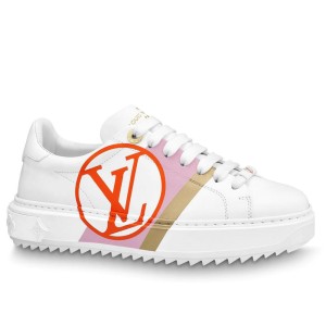 Louis Vuitton Time Out Sneakers with Red LV Circle Signature