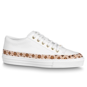 Louis Vuitton LV Crafty Stellar Sneakers In White Leather