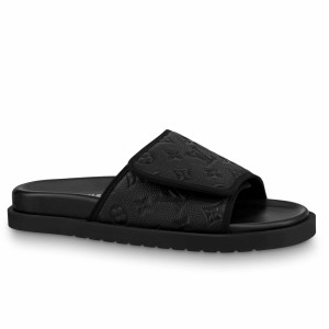 Louis Vuitton LVXNBA Miami Mules In Monogram Leather