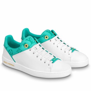 Louis Vuitton Frontrow Sneakers with Vert Monogram Canvas Trim
